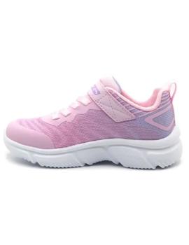 Zapatillas skechers go run 650 fierce flash rosa de niña.