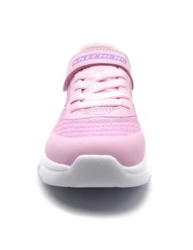 Zapatillas skechers go run 650 fierce flash rosa de niña.