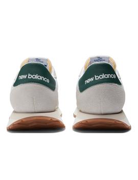 Zapatillas new balance ms237rf blanco verde unisex.