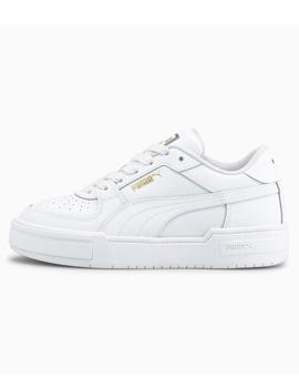 Zapatillas puma CA pro classic jr blanco de niña.