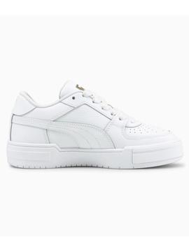 Zapatillas puma CA pro classic jr blanco de niña.