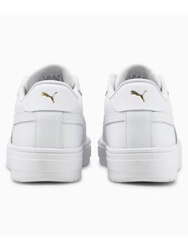 Zapatillas puma CA pro classic jr blanco de niña.