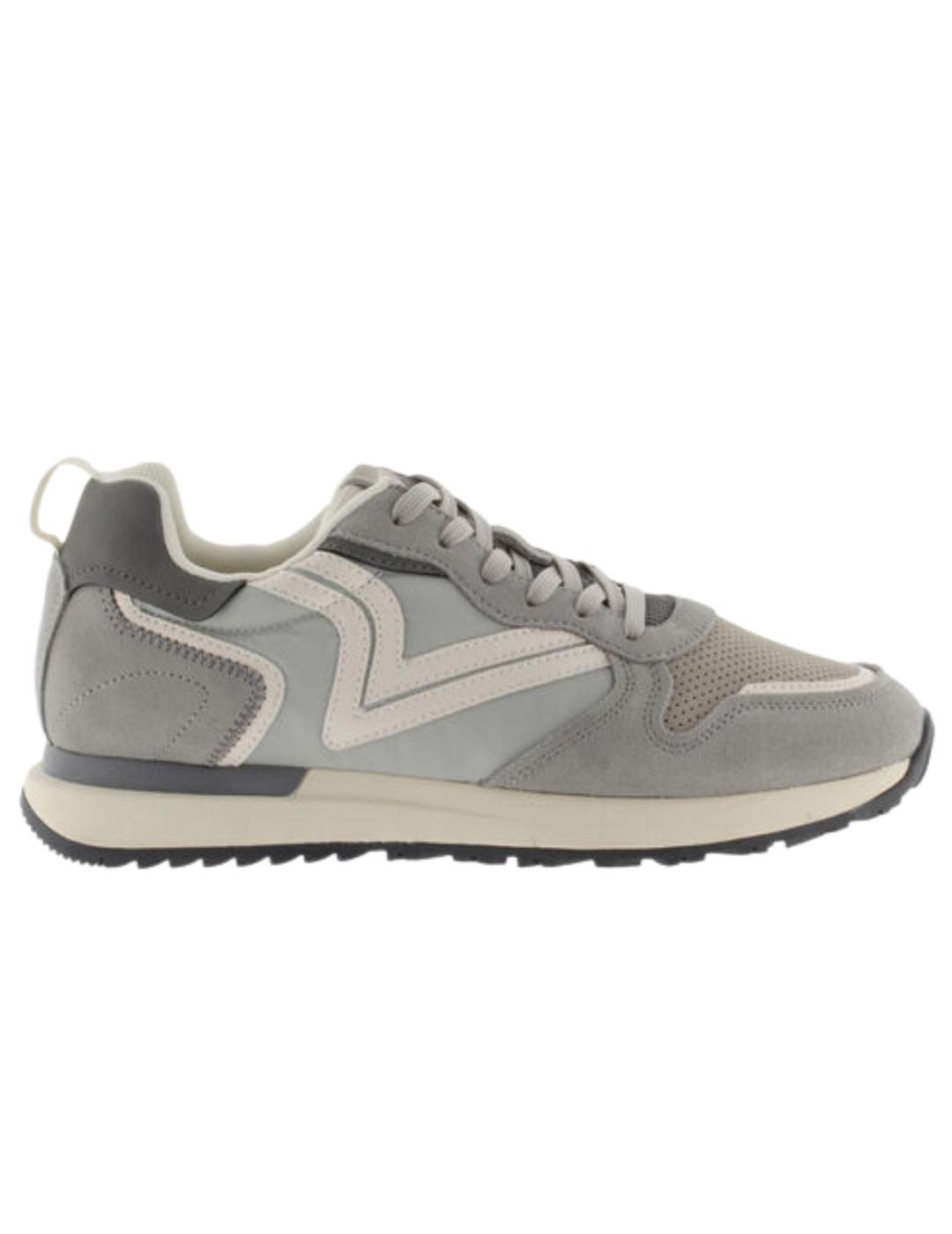 Zapatillas victoria leggera urban confort gris de hombre