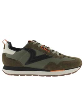 Zapatillas victoria sr801 retro jogger verde de hombre.