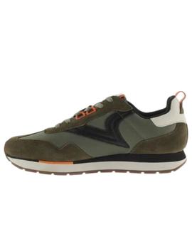 Zapatillas victoria sr801 retro jogger verde de hombre.