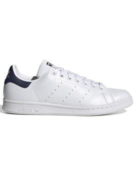 Zapatillas adidas stan smith blanco marino de hombre.