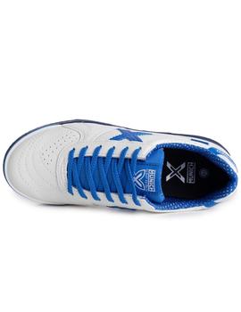 Zapatillas munich g-3 profit 312 blanco azul de niño.