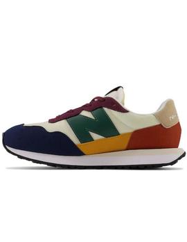 Zapatillas new balance gs237ve multicolor de niño.