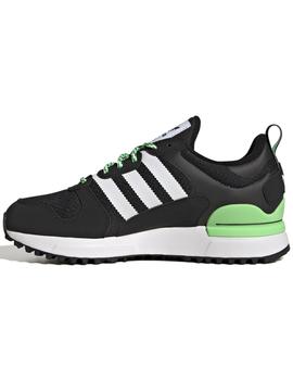 Zapatillas adidas zx 700 hd j negro verde de niño.