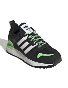 Zapatillas adidas zx 700 hd j negro verde de niño.