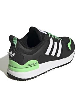 Zapatillas adidas zx 700 hd j negro verde de niño.