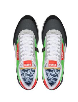 Zapatillas puma future rider play on verde de hombre.