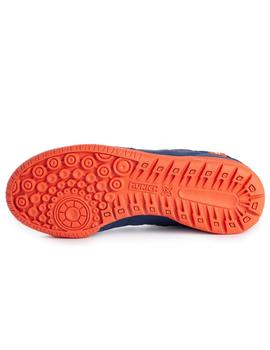 Zapatillas munich g-3 profit marino naranja de niño.