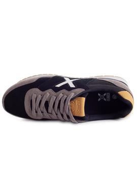 Zapatillas munich dash premium 154 negro de hombre.