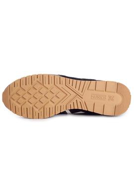 Zapatillas munich dash premium 154 negro de hombre.