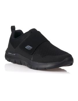 Zapatillas de Hombre 52183/BBK VELCRO NEGRO