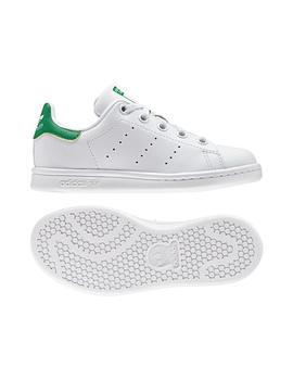 Zapatillas deNiño Adidas Stan Smith Blanco/Verde