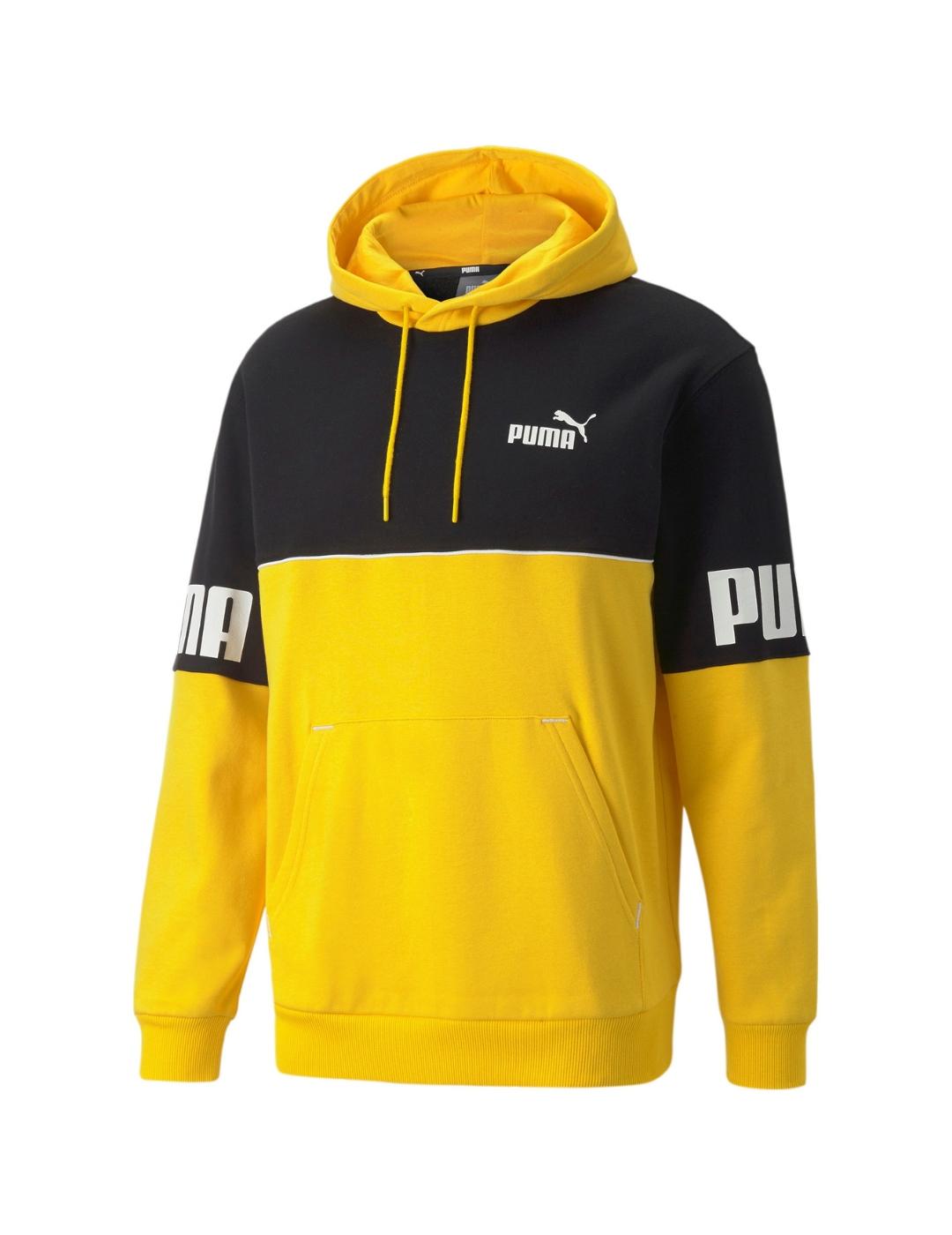 Sudadera Puma con capucha y bolsa para hombre