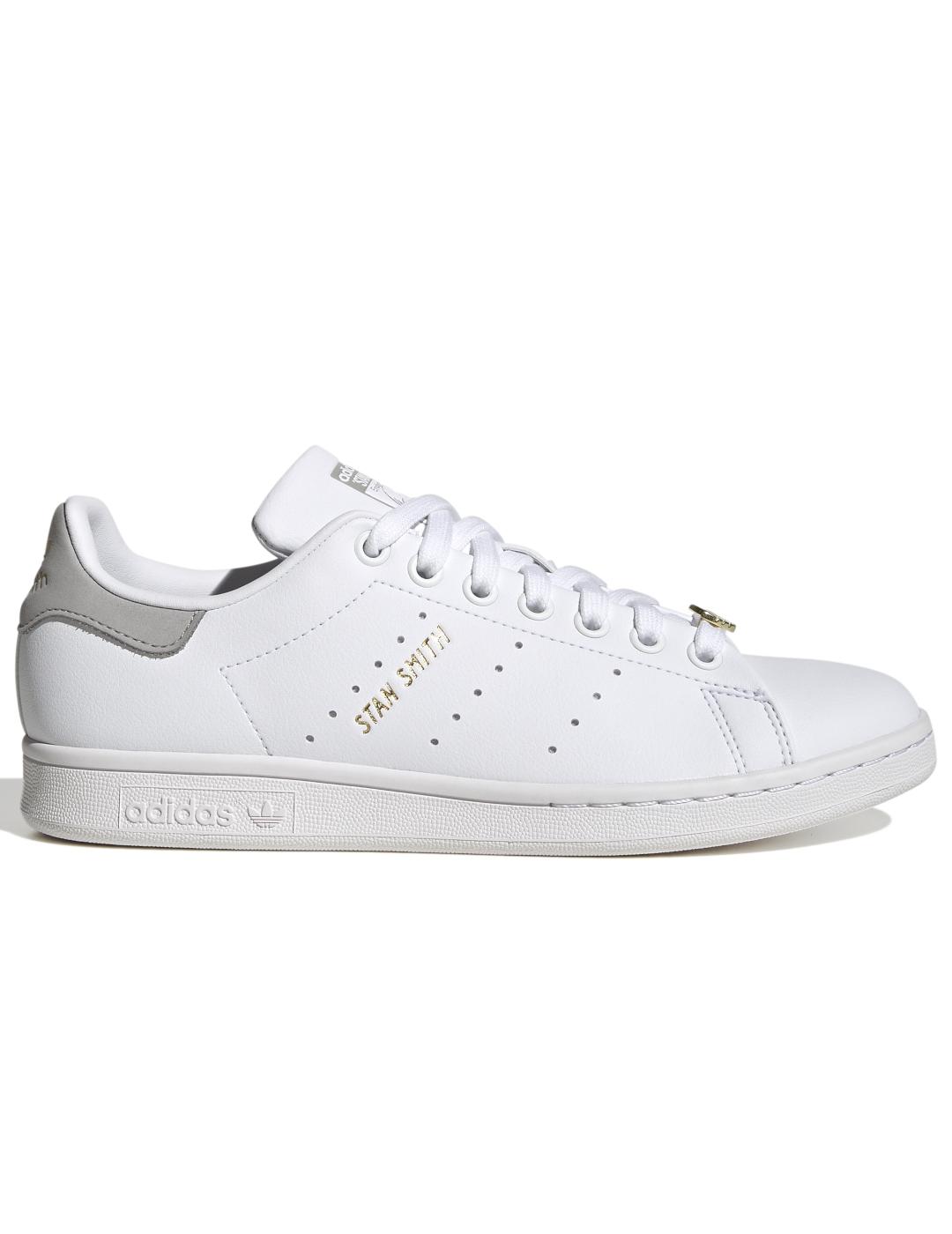 Zapatillas smith blanco gris mujer.