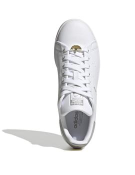 Zapatillas adidas stan smith blanco gris de mujer.