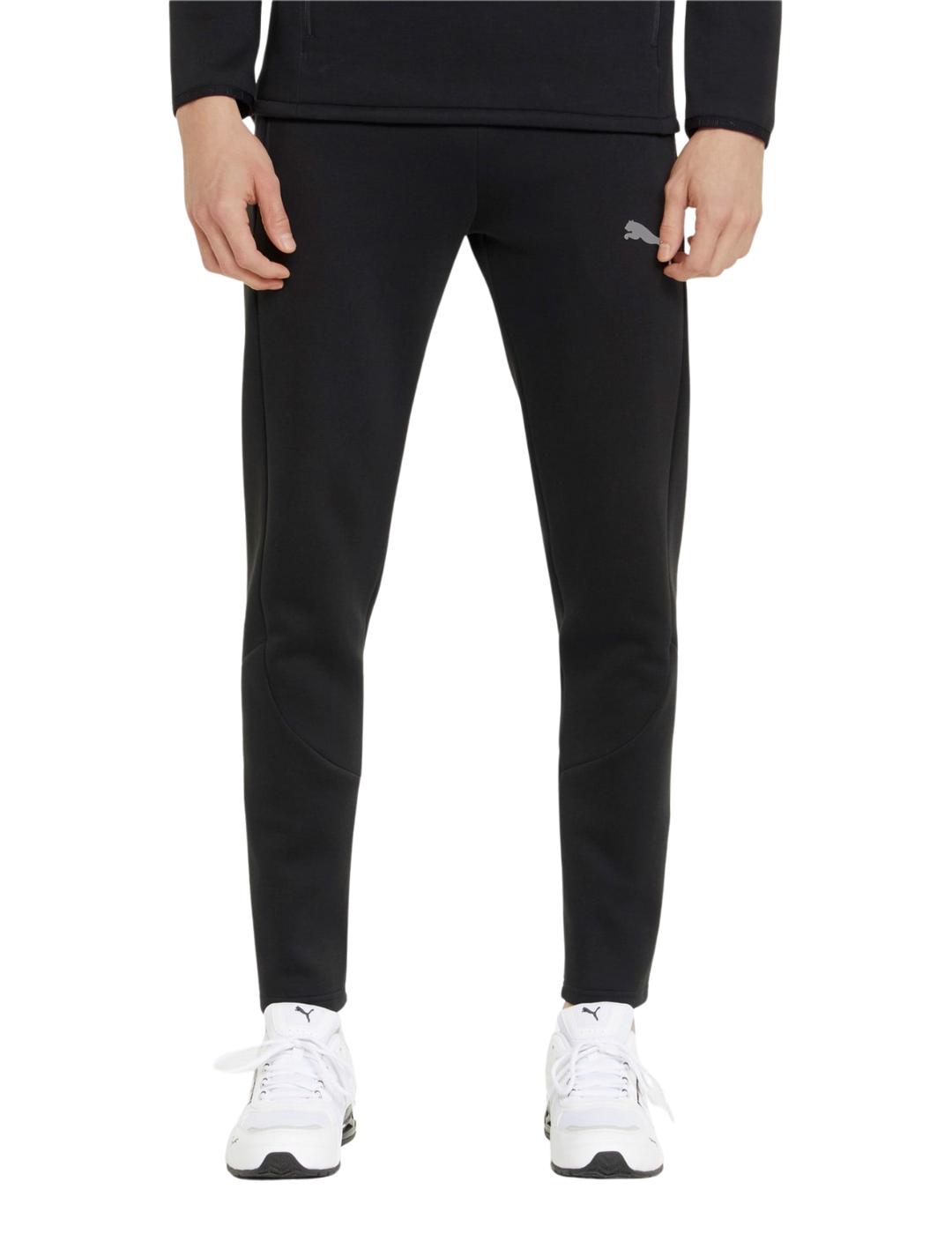 pantalon puma evostripe negro de