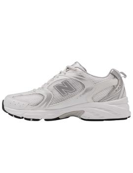 Zapatillas new balance mr530ema blanco gris unisex.