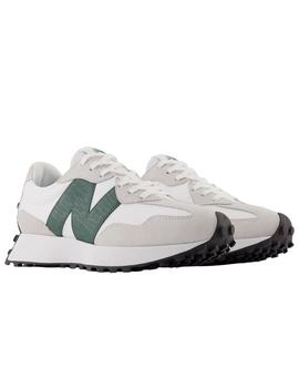 Zapatillas new balance ws327dc blanco verde de mujer.