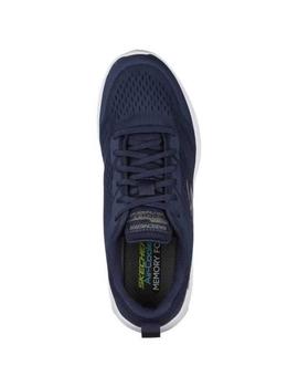 Zapatillas skechers dyna-air pelland marino de hombre.