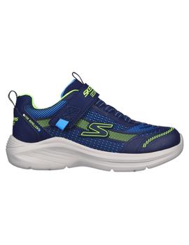 Zapatillas skechers hydro tronix azul de niño.