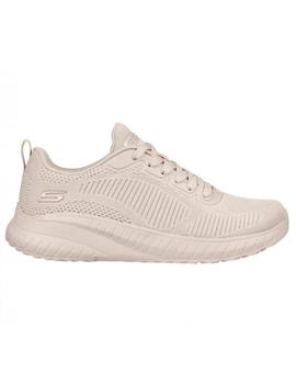 Zapatillas skechers bobs squad chaos face off nude de mujer.