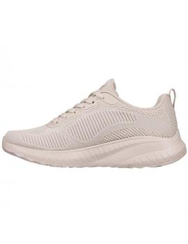 Zapatillas skechers bobs squad chaos face off nude de mujer.