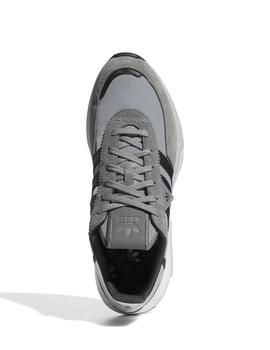 Zapatillas adidas retropy gris de hombre.