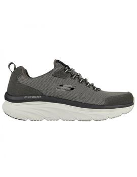 Zapatillas skechers d´lux walker bersaga verde de hombre.