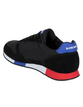 Zapatillas le coq sportif alpha tricolor negro de hombre.