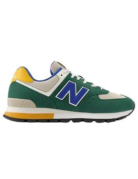Zapatillas new balance ml574dvg verde de hombre.