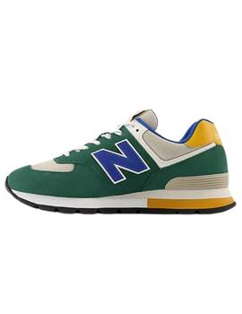 Zapatillas new balance ml574dvg verde de hombre.