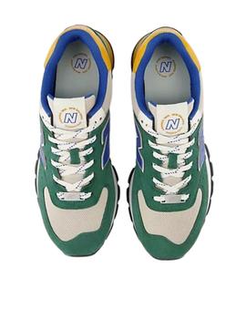 Zapatillas new balance ml574dvg verde de hombre.
