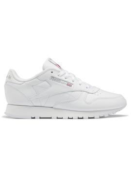 Zapatillas reebok classic leather blanco de