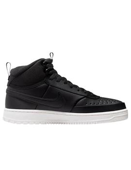 Zapatillas nike court vision mid wntr negro de hombre.