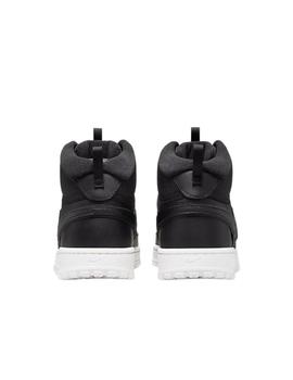 Zapatillas nike court vision mid wntr negro de hombre.