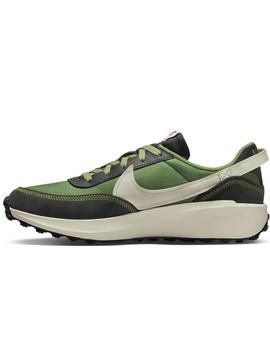 Zapatillas nike waffle debut verde de hombre.