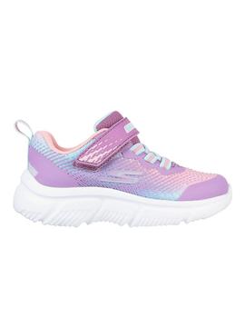 Zapatillas skechers go run 650 violeta de bebé.