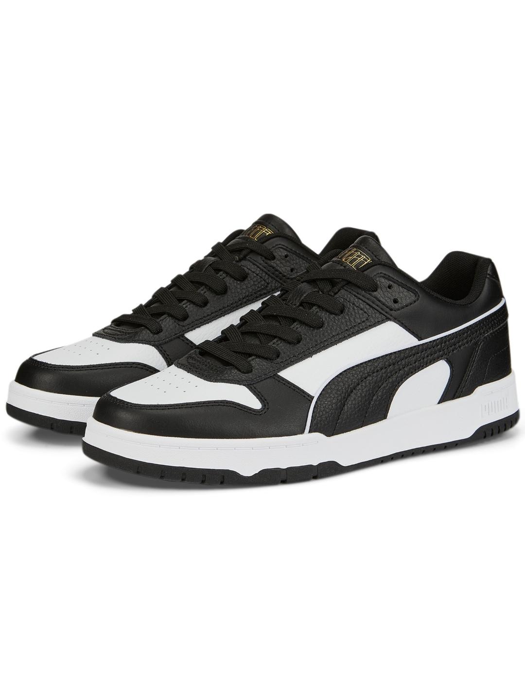 Zapatillas puma rbd game low negro blanco de hombre.