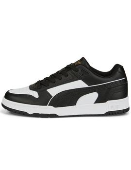 Zapatillas puma rbd game low negro blanco de hombre.