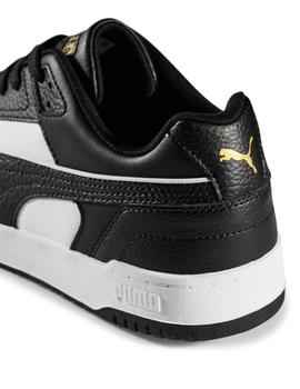 Zapatillas puma rbd game low negro blanco de hombre.