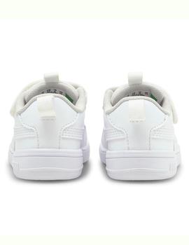 Zapatillas puma multiflex inf blanco de bebé.