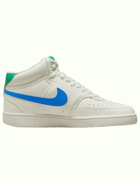 dolor de cabeza sin embargo Florecer Zapatillas nike court vision mid blanco azul de mujer.