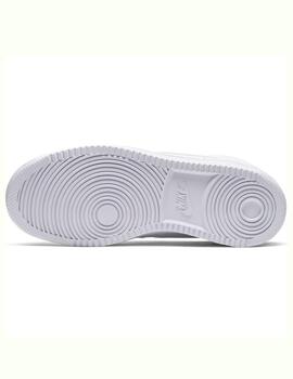 Zapatillas nike court vision mid blanco de mujer.