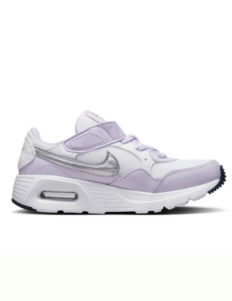 Zapatillas nike max sc violeta plateado de