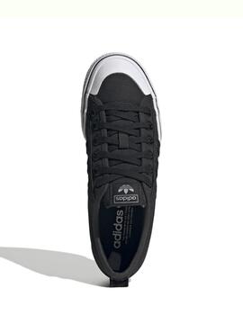 Zapatillas adidas nizza platform negro de mujer.